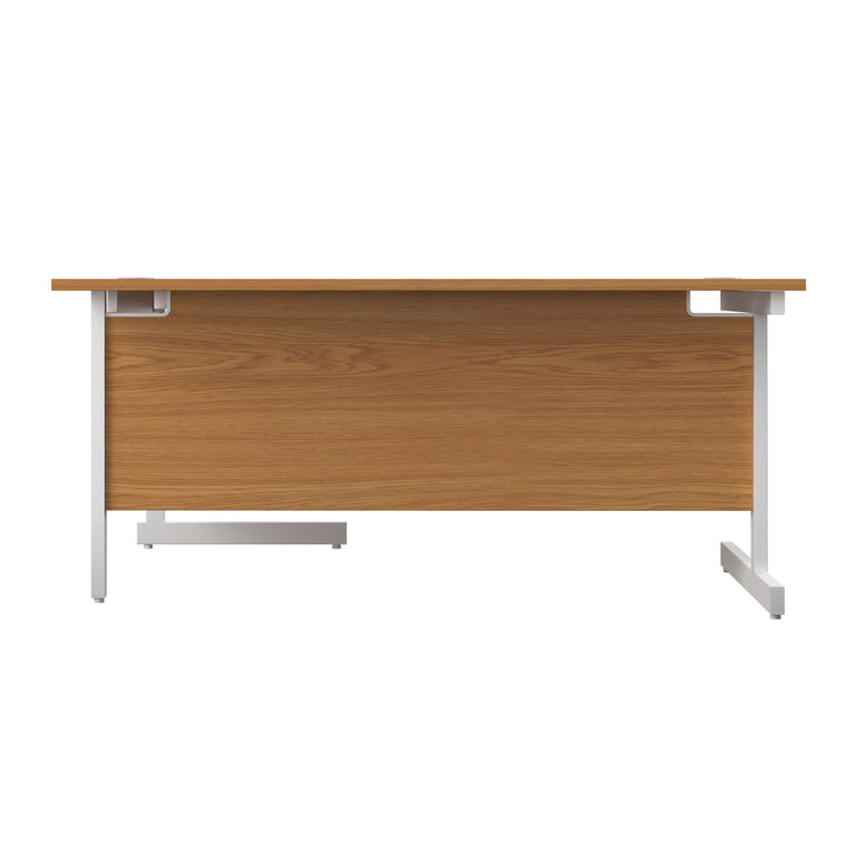 Single Upright Right Hand 1800mm Crescent Desk