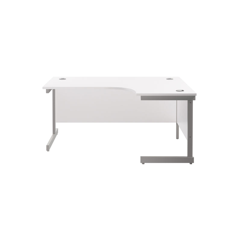 Single Upright Right Hand 1800mm Crescent Desk