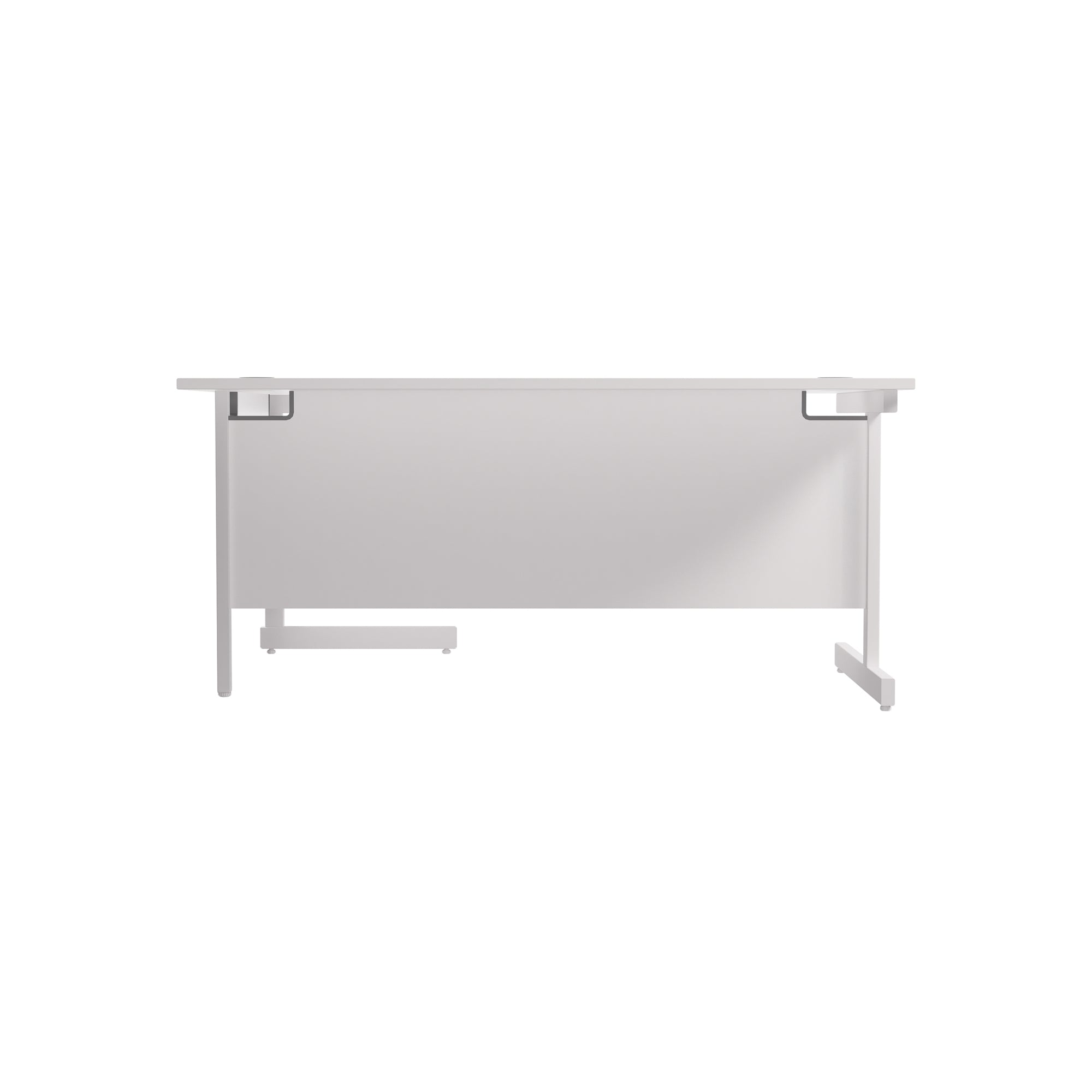 Single Upright Right Hand 1800mm Crescent Desk