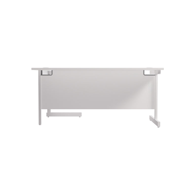 Single Upright Right Hand 1800mm Crescent Desk