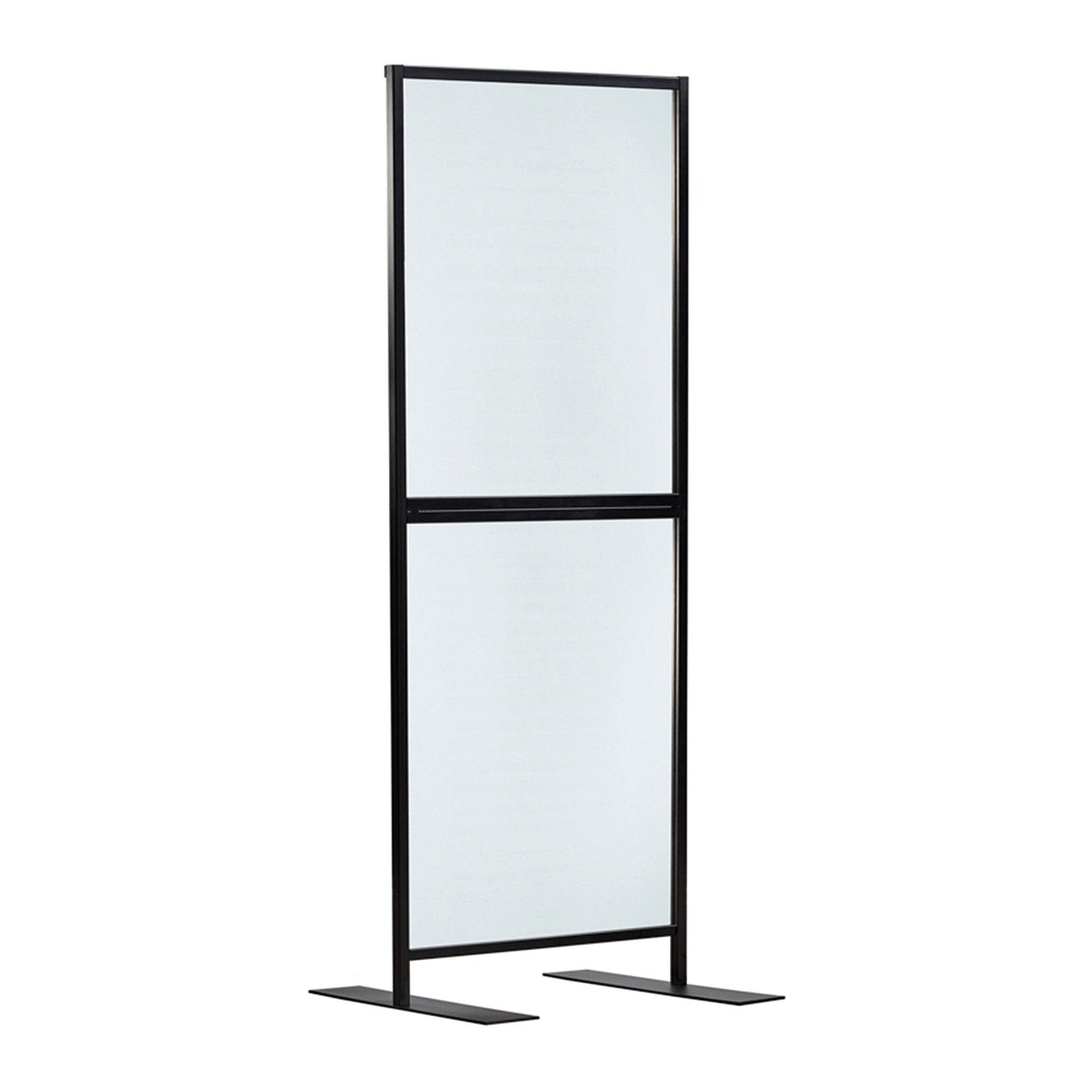 Single Frosted Purespex Partition Screen - Office Products Online