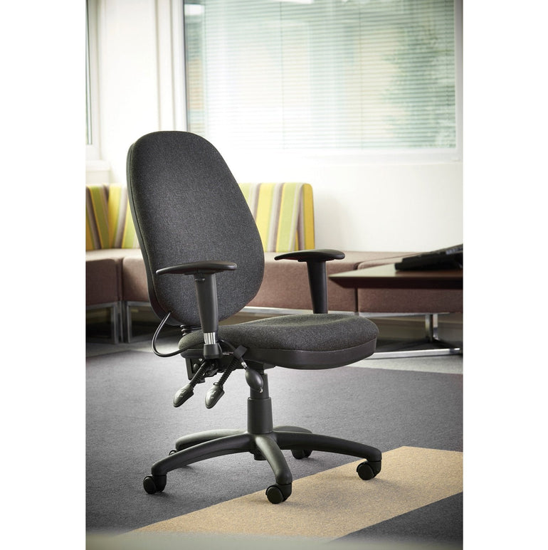 Sofia adjustable lumbar operators chair - Office Products Online