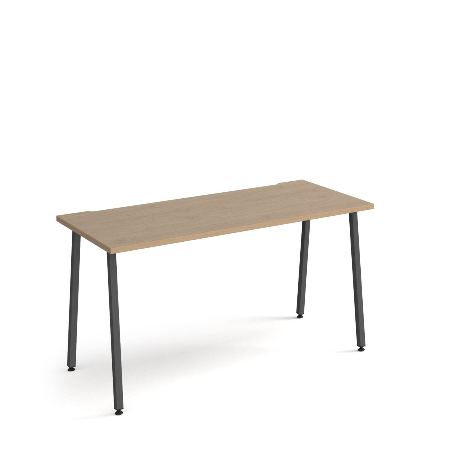 Sparta straight desk with A-frame legs - Office Products Online