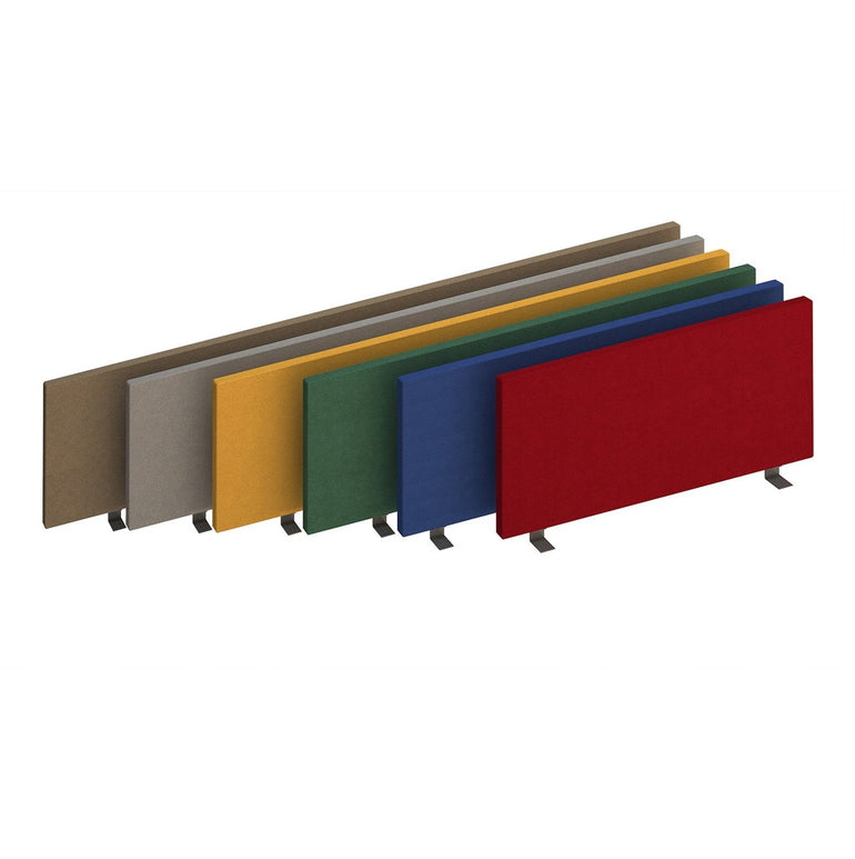 Straight desktop fabric screen - Office Products Online