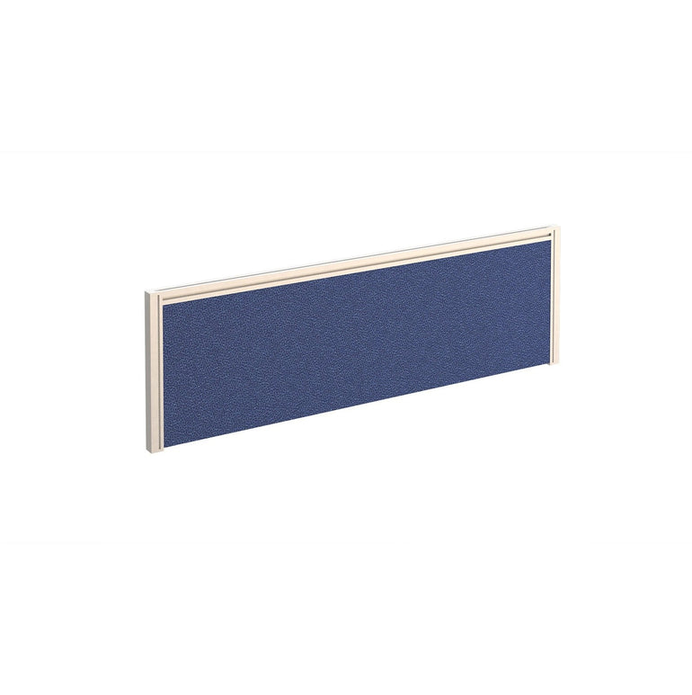 Straight desktop screen blue fabric - Office Products Online