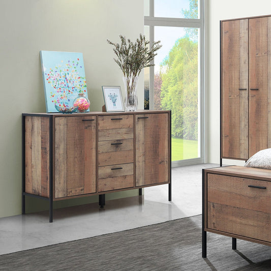 Stretton Door Drawer Sideboard allhomely