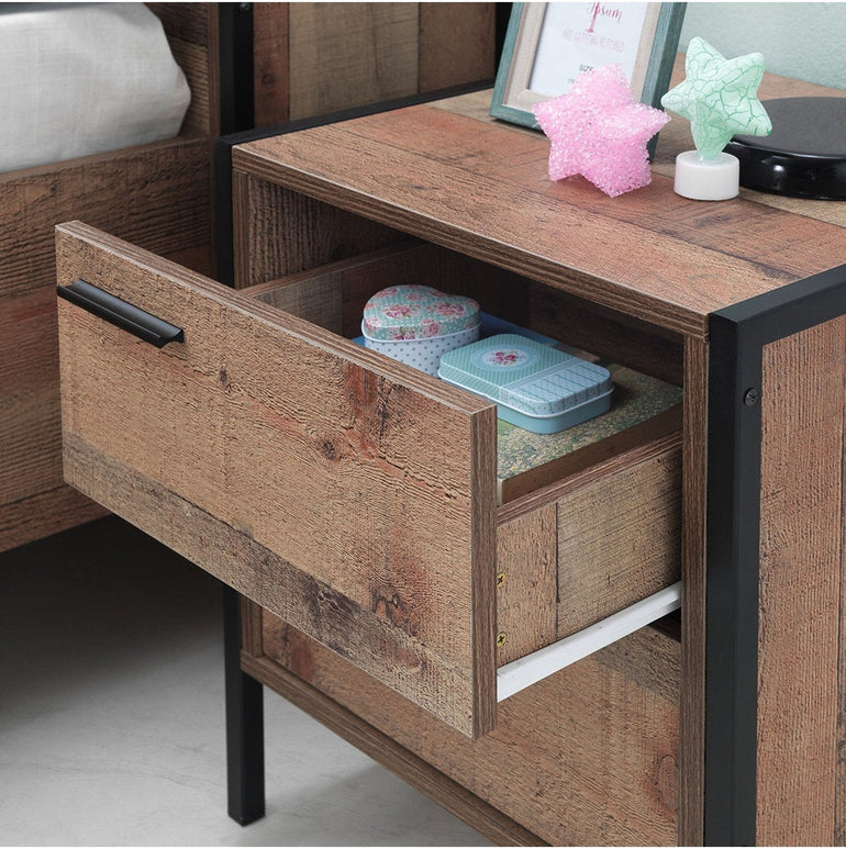 Stretton Drawer Bedside Table allhomely