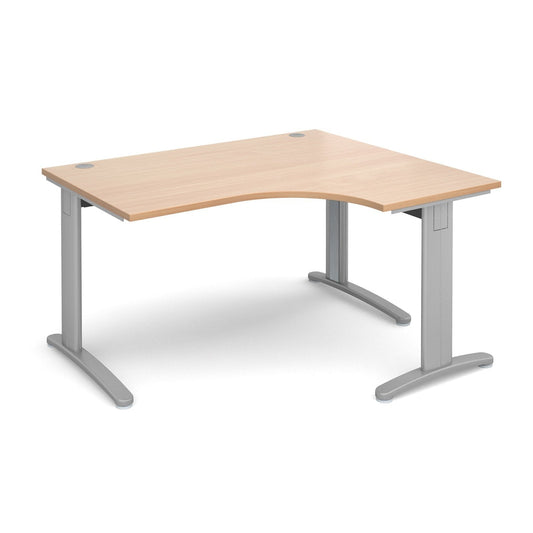 TR10 deluxe right hand ergonomic desk - Office Products Online