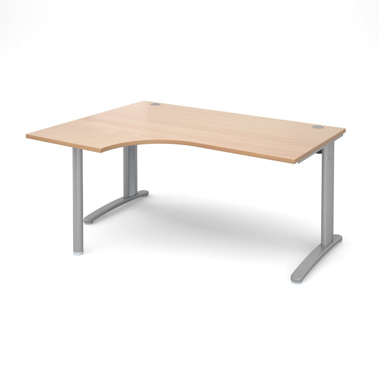 TR10 left hand ergonomic desk - Office Products Online