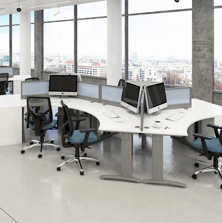 TR10 left hand ergonomic desk - Office Products Online