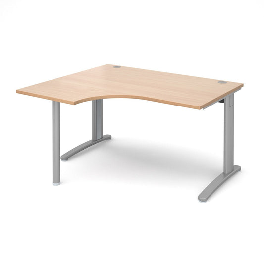 TR10 left hand ergonomic desk - Office Products Online