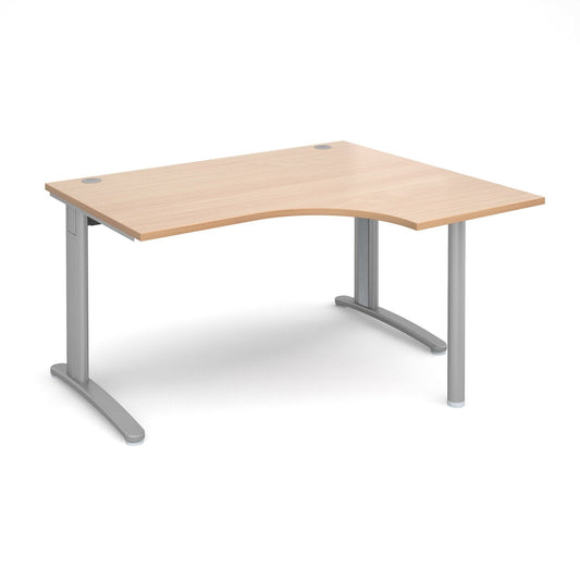 TR10 right hand ergonomic desk - Office Products Online