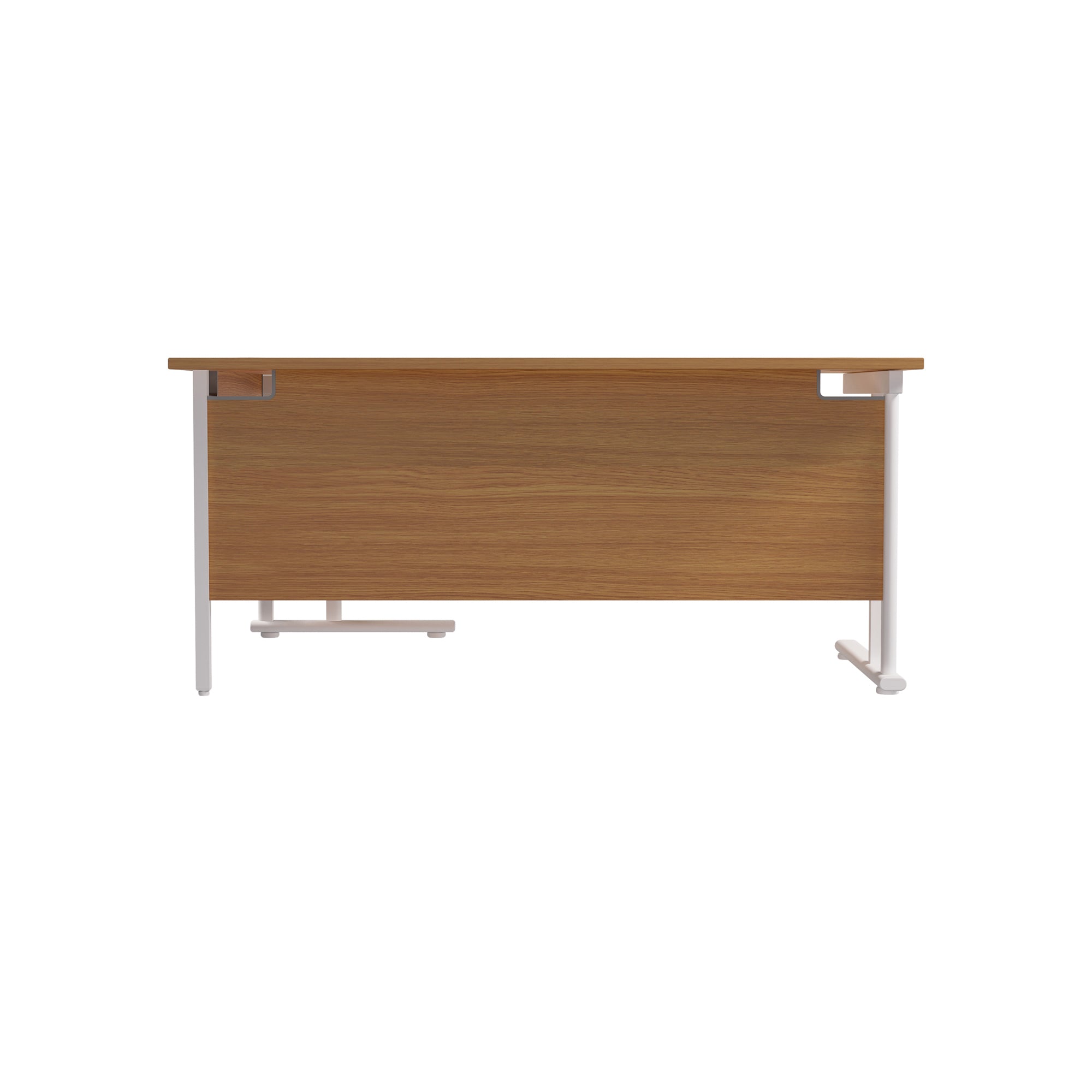 Twin Upright Right Hand 1600mm Crescent Desk