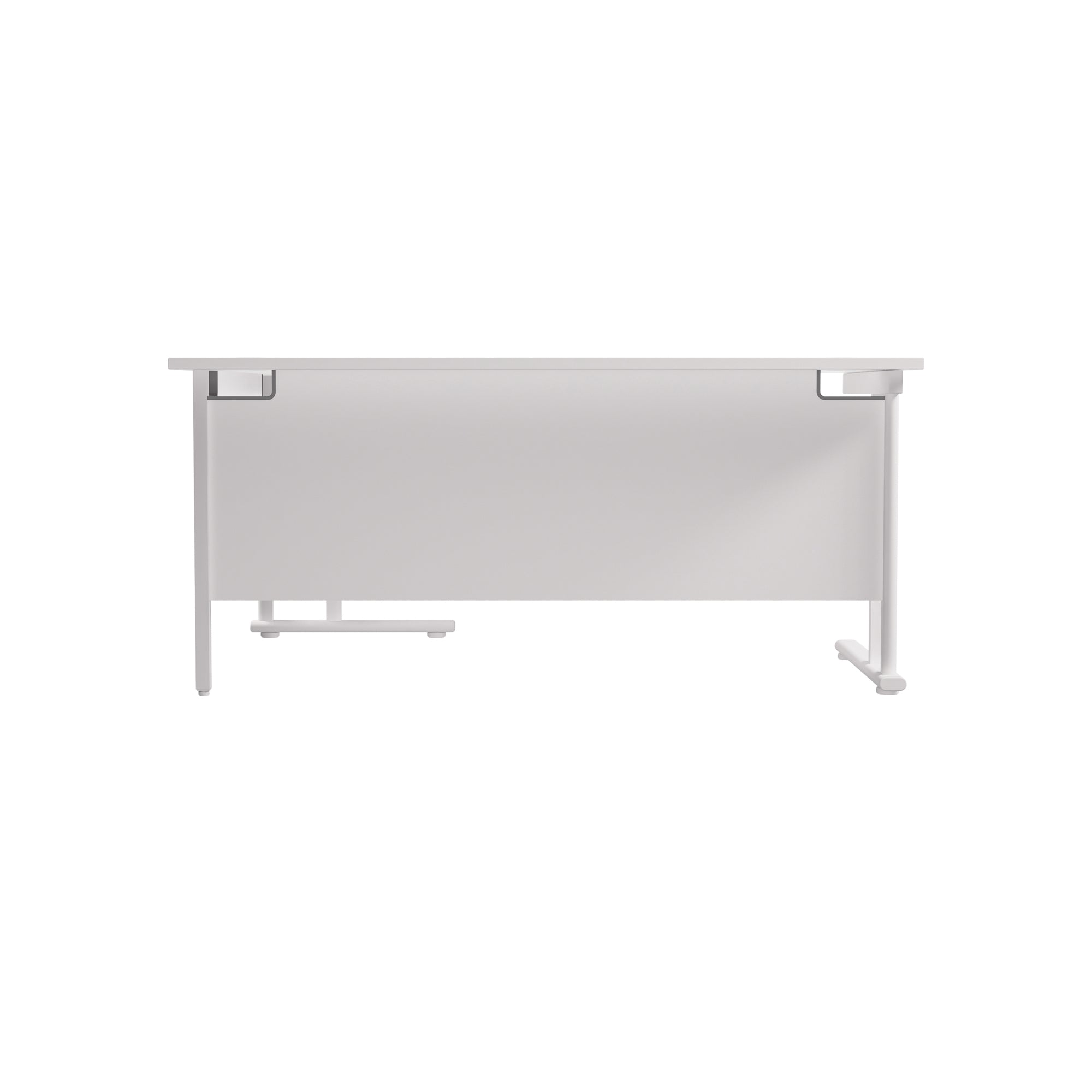 Twin Upright Right Hand 1600mm Crescent Desk