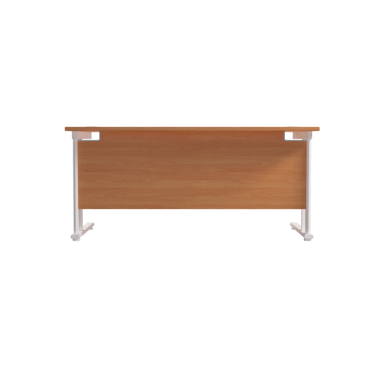Twin Upright Straight 1600mm Desk