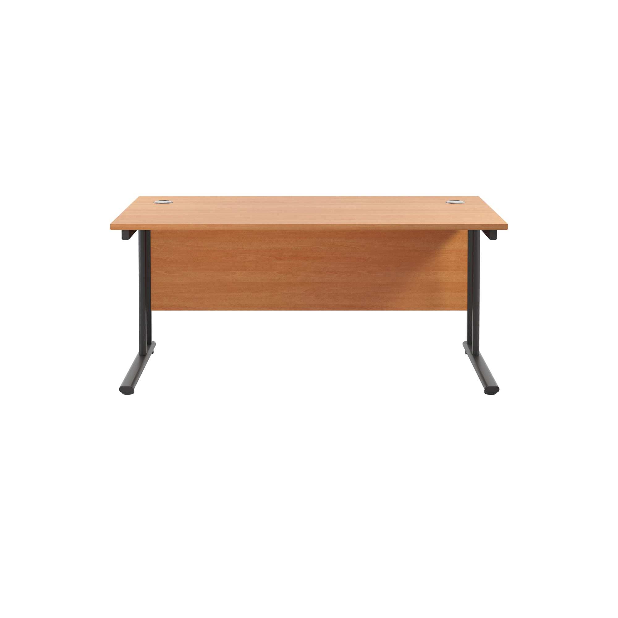 Twin Upright Straight 1800mm Desk