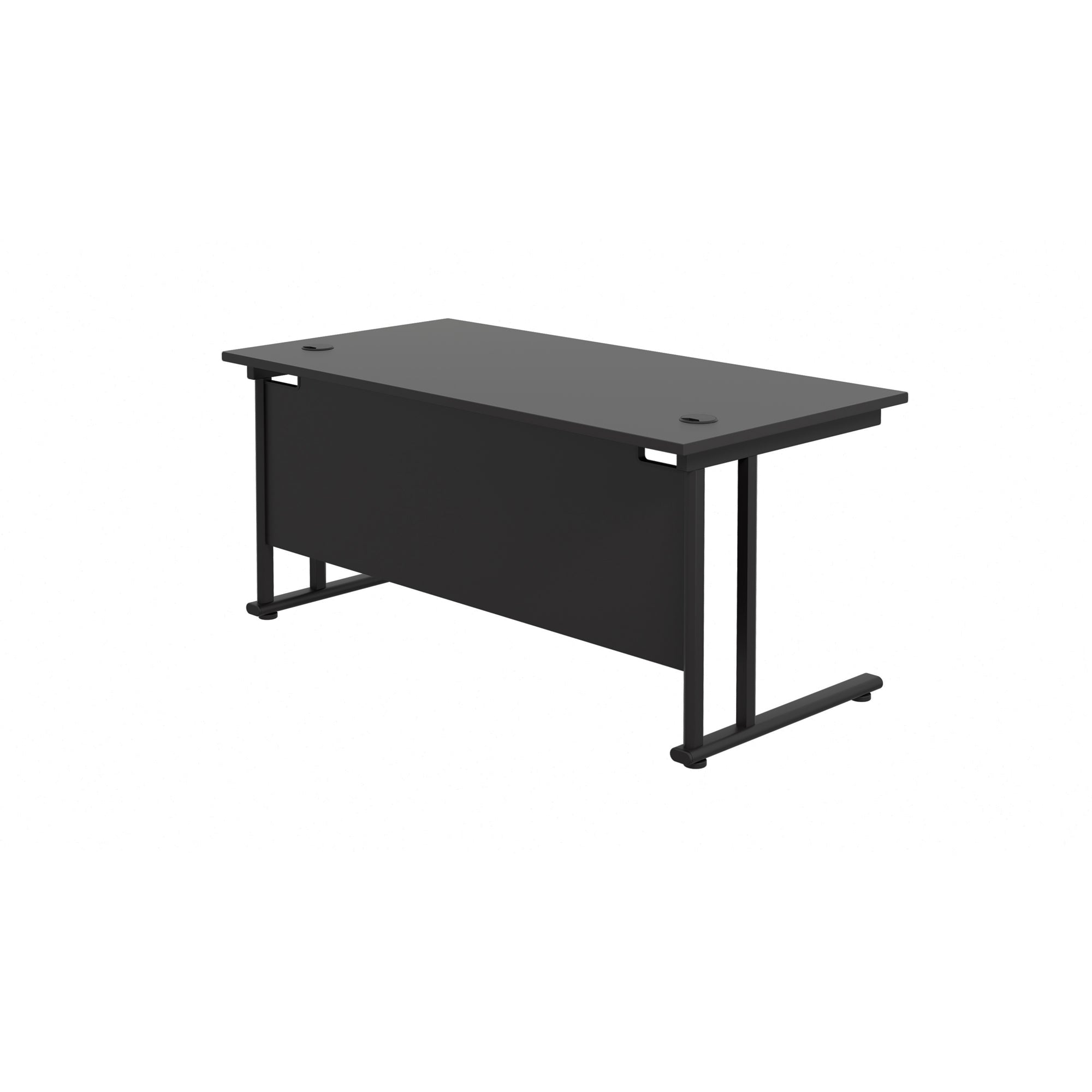 Twin Upright Straight 1800mm Desk