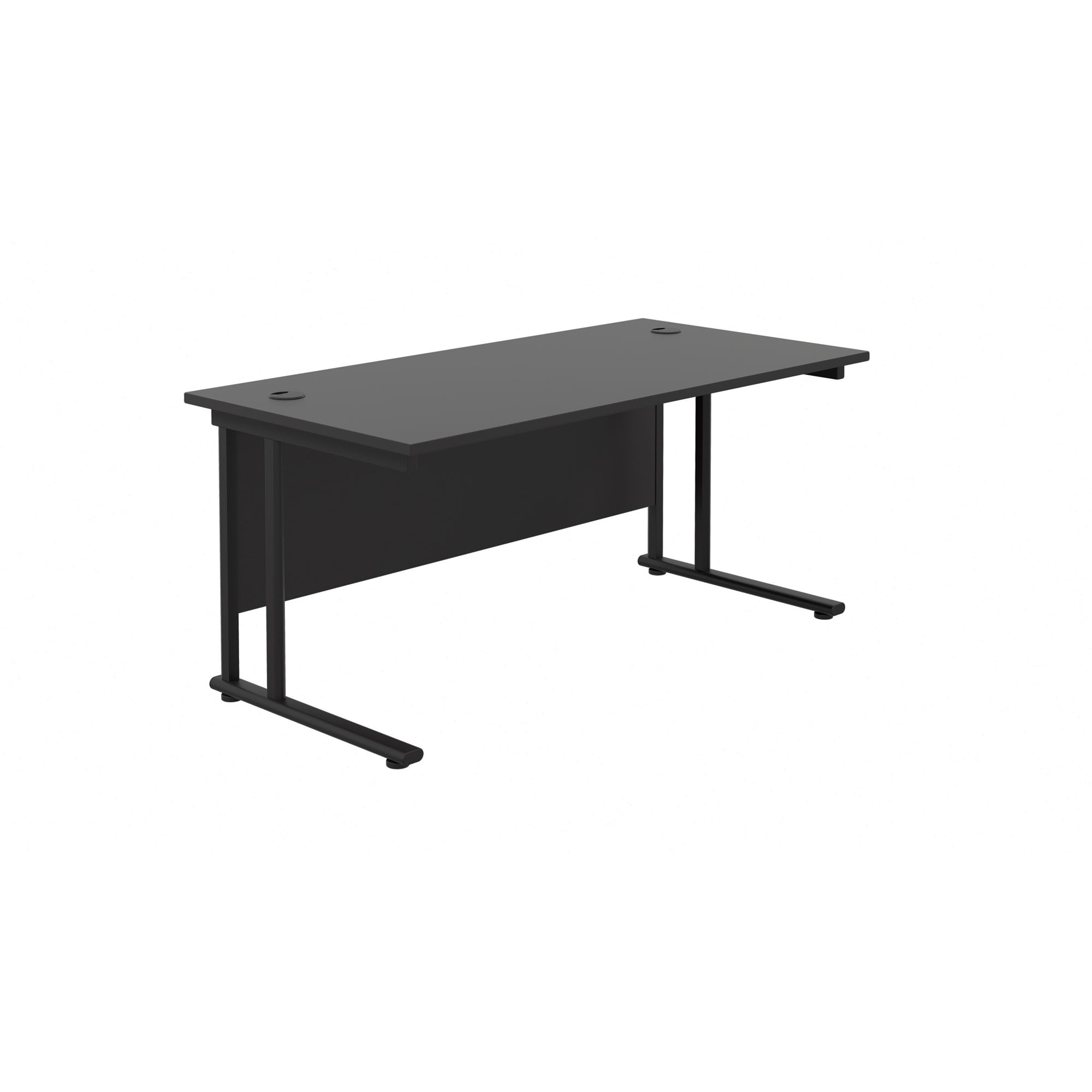 Twin Upright Straight 1800mm Desk
