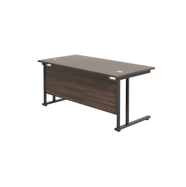 Twin Upright Straight 1800mm Desk