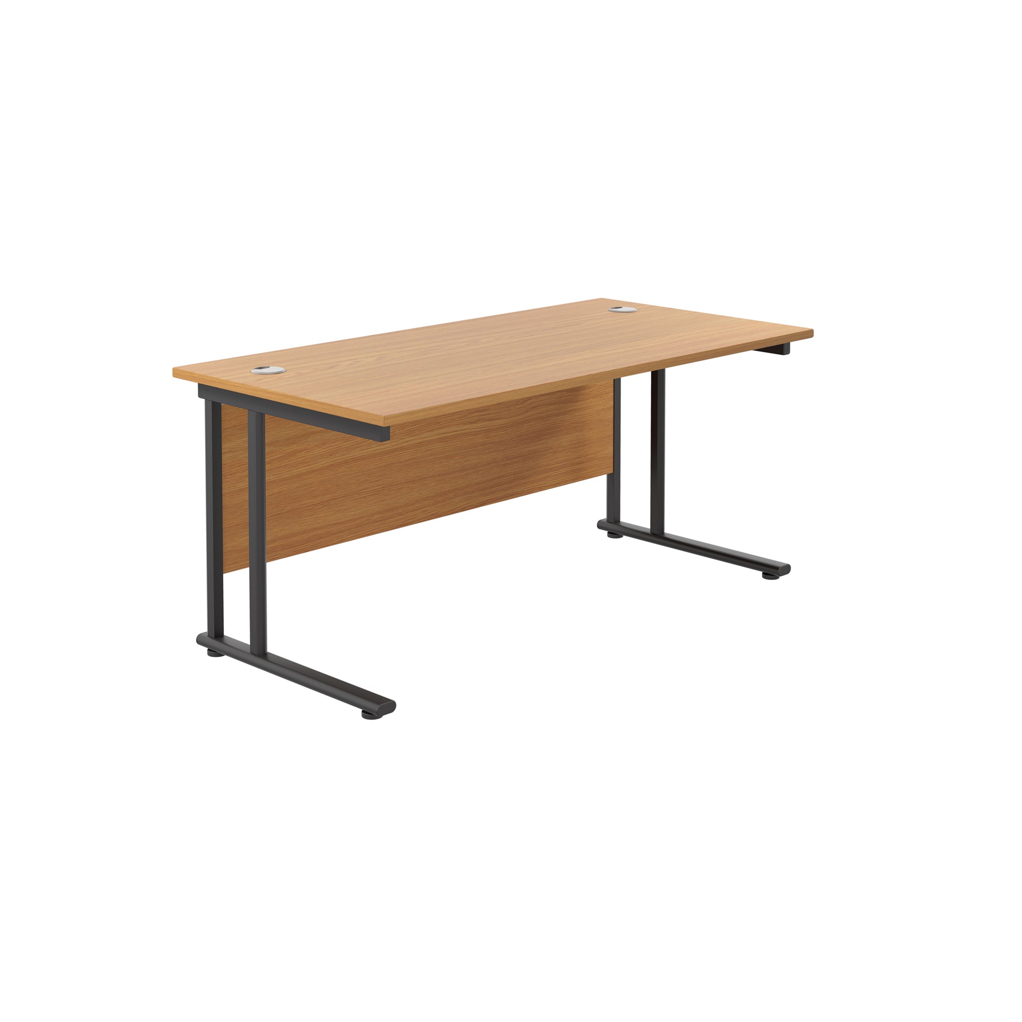 Twin Upright Straight 1800mm Desk