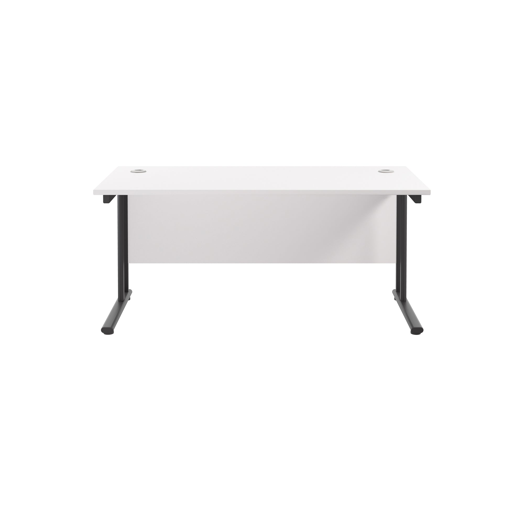 Twin Upright Straight 1800mm Desk