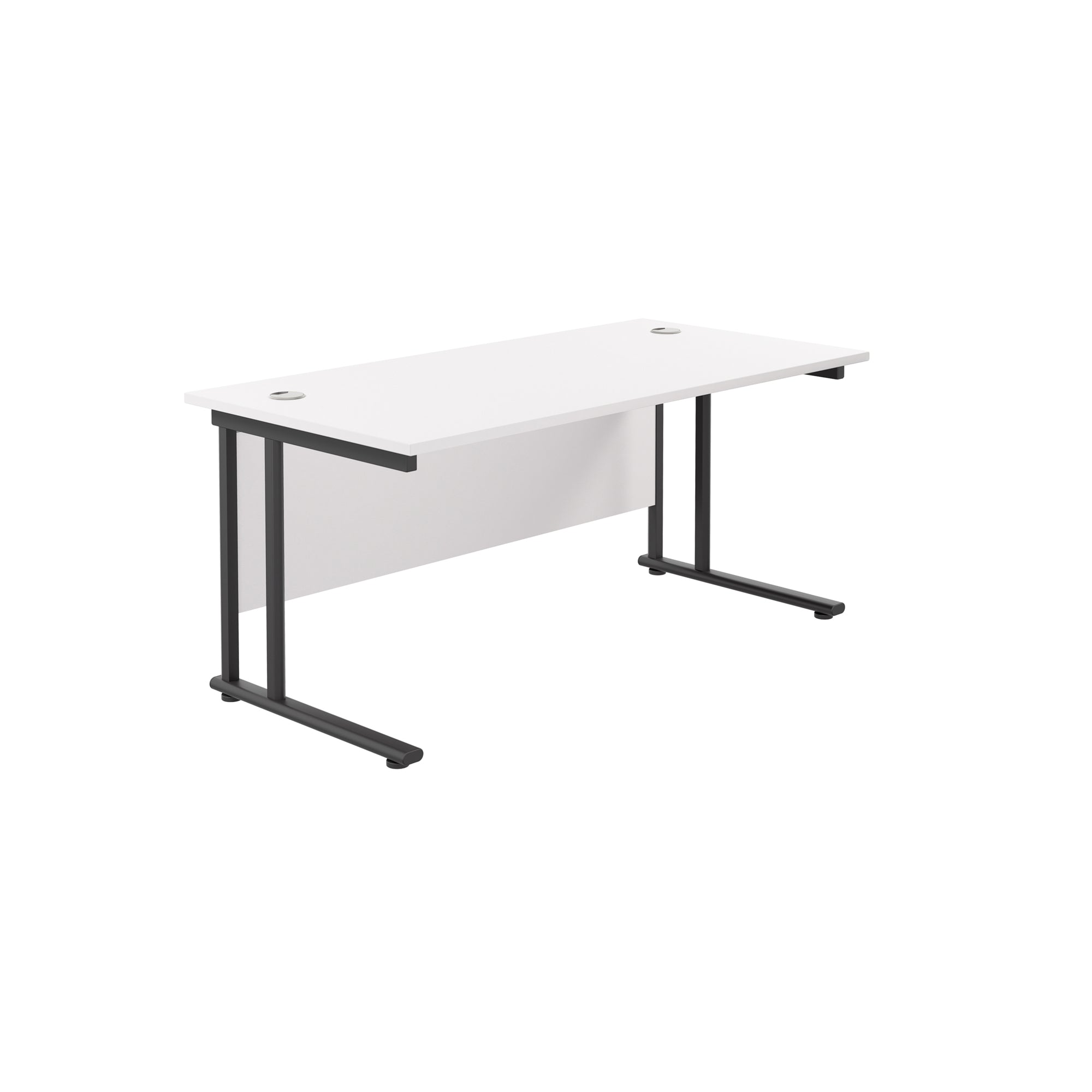 Twin Upright Straight 1800mm Desk