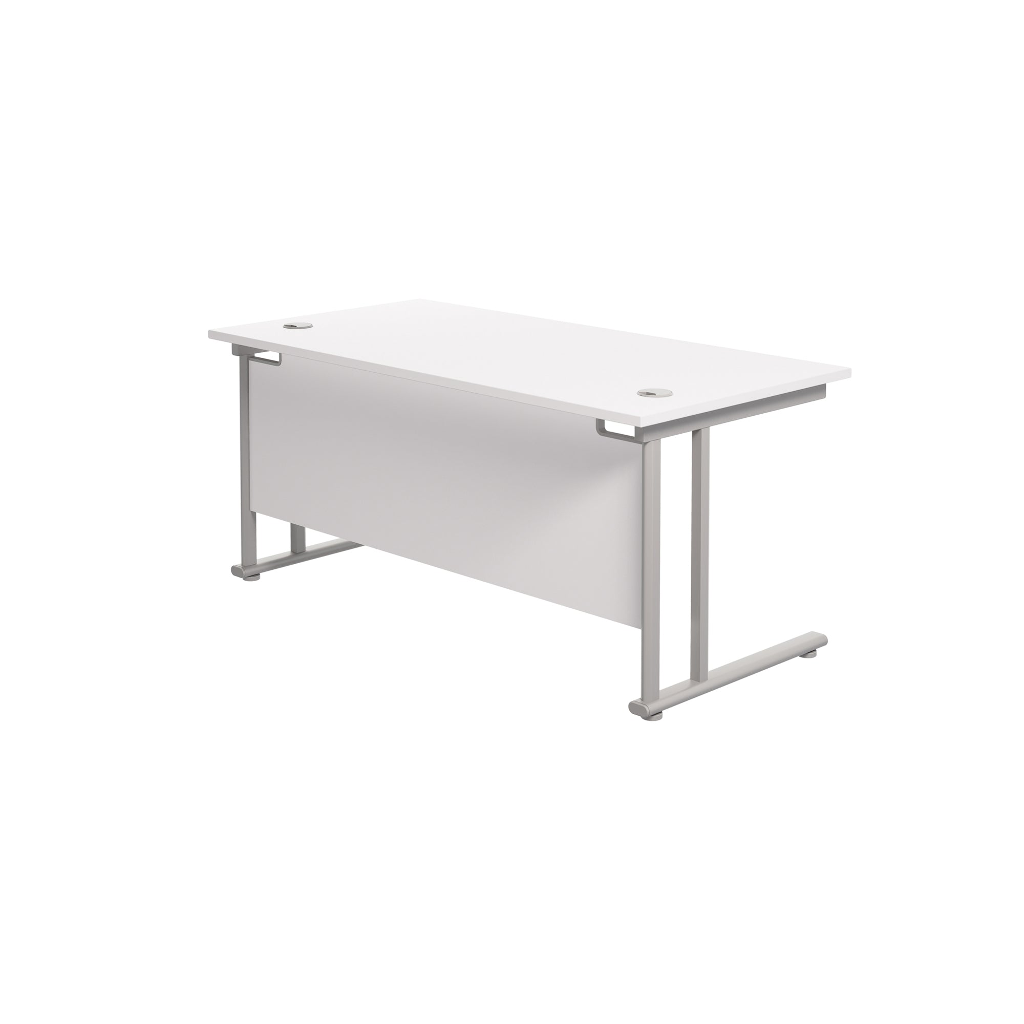 Twin Upright Straight 1800mm Desk
