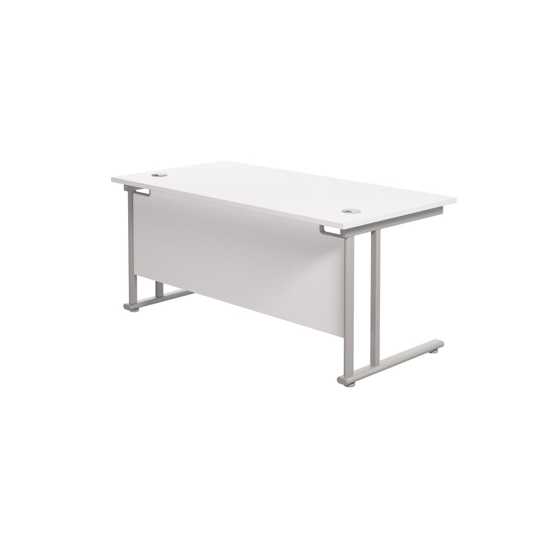 Twin Upright Straight 1800mm Desk