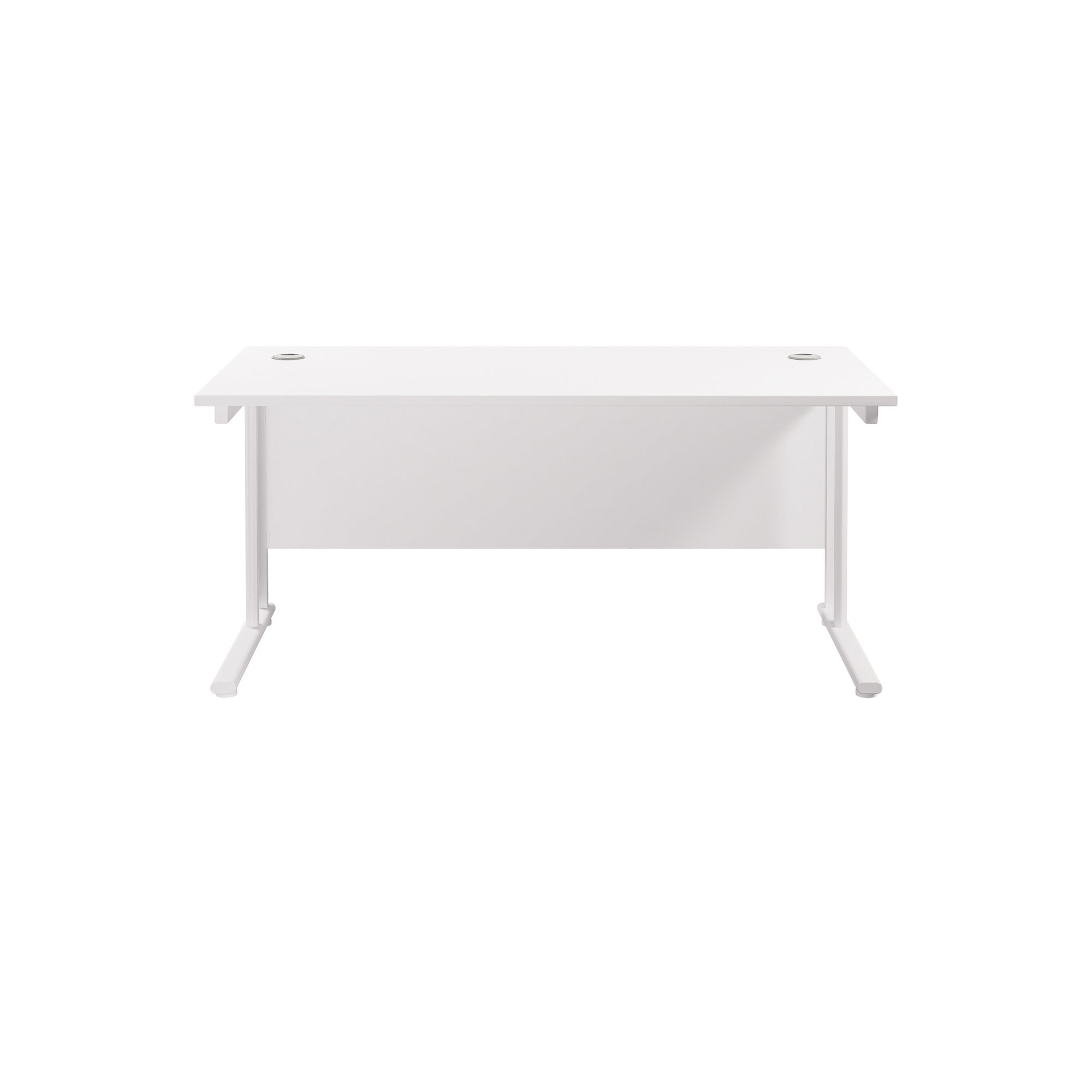 Twin Upright Straight 1800mm Desk