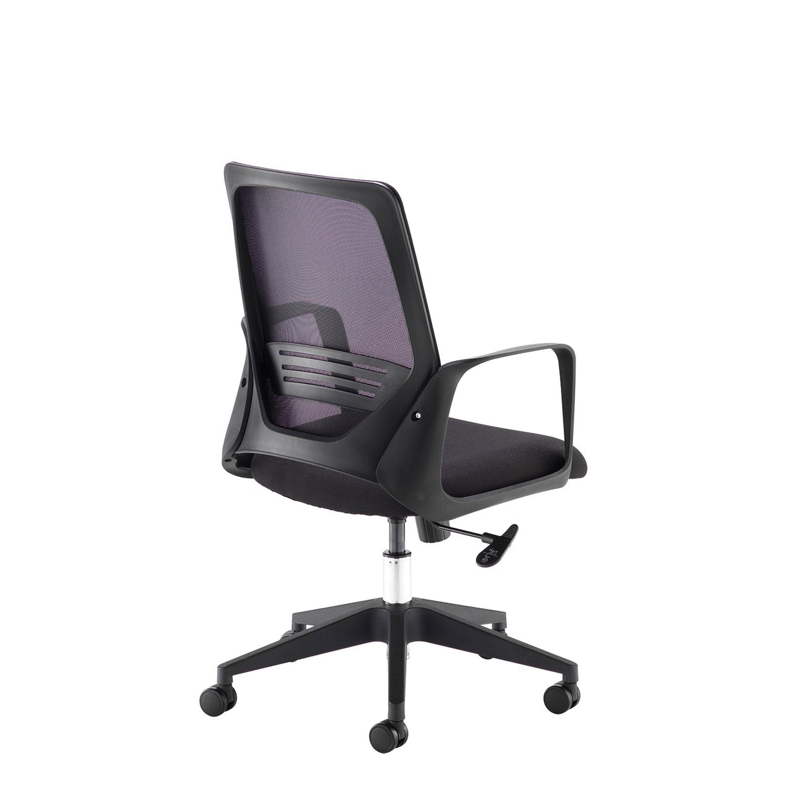 Toto mesh back operator chair with fabric seat and black base - Office Products Online