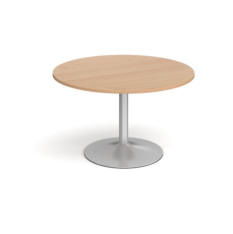 Trumpet base circular boardroom table - Office Products Online