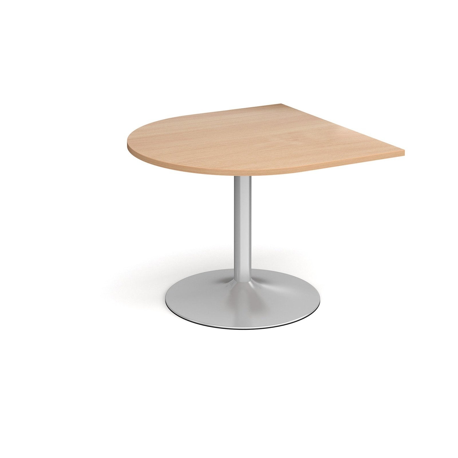 Trumpet base radial extension table x 1000mm - Office Products Online