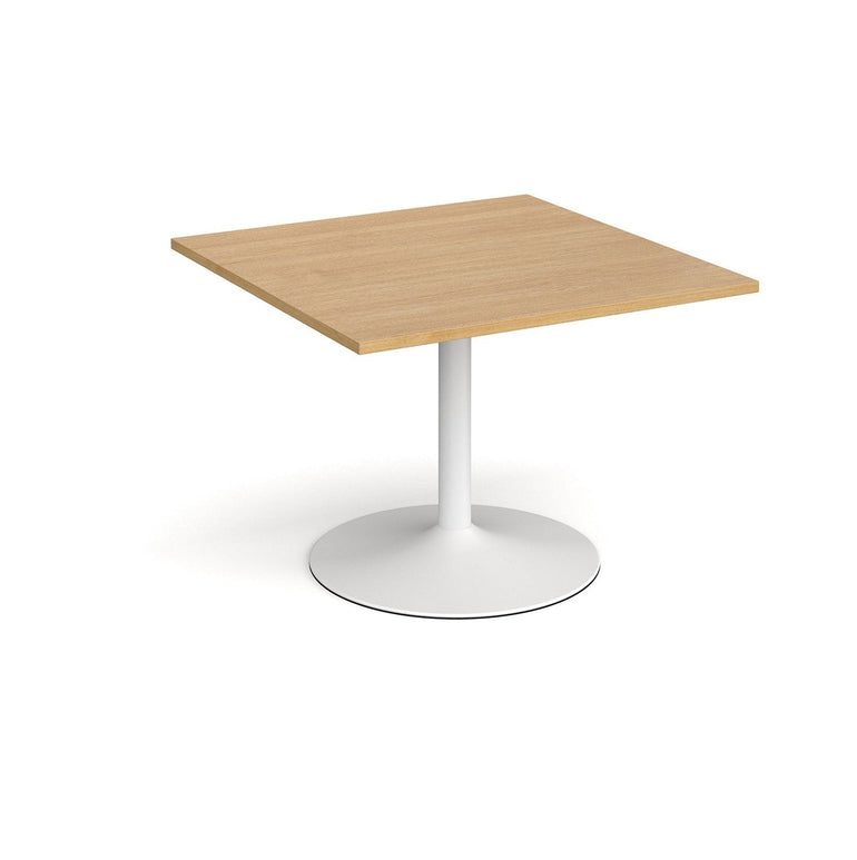Trumpet base square extension table x 1000mm - Office Products Online