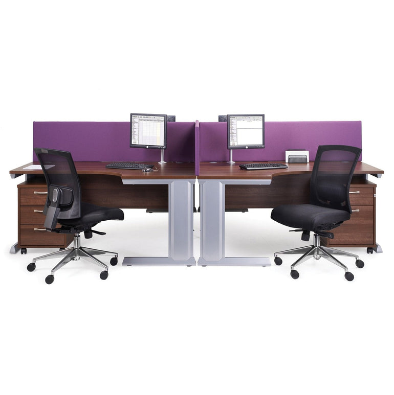Vivo left hand ergonomic desk - Office Products Online