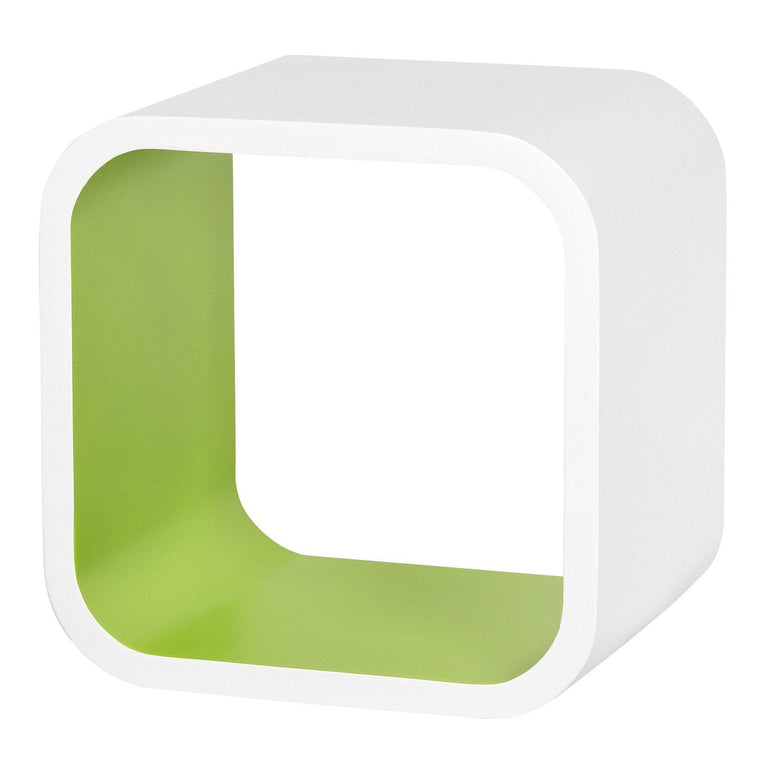 Wall Cube - White/Green - Office Products Online