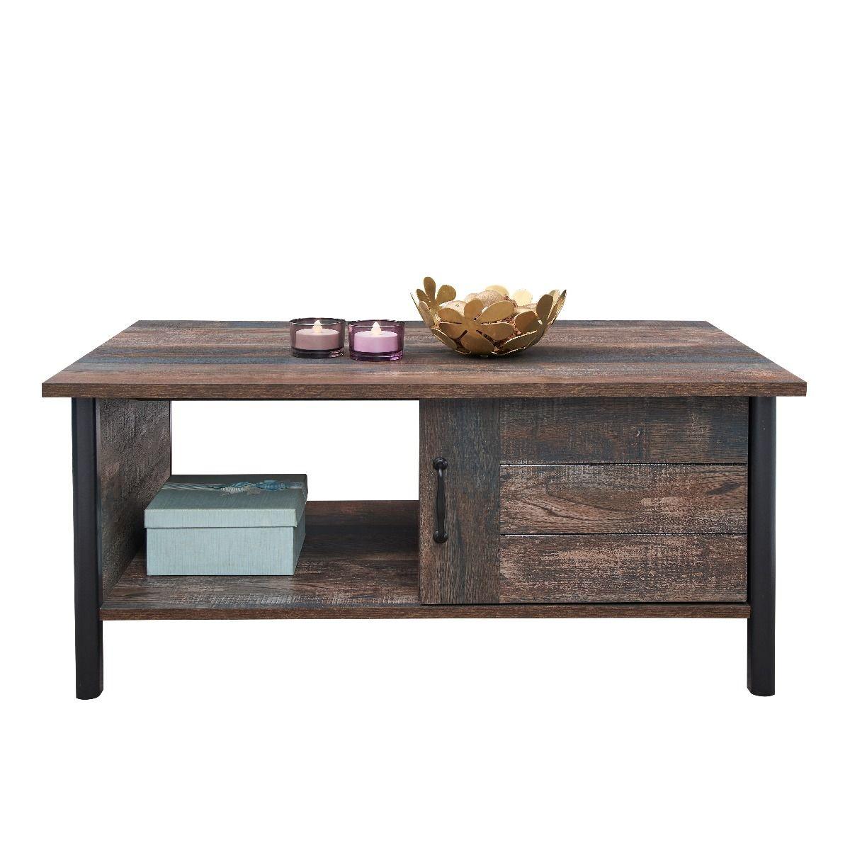 Willow Dark Oak Coffee Table allhomely