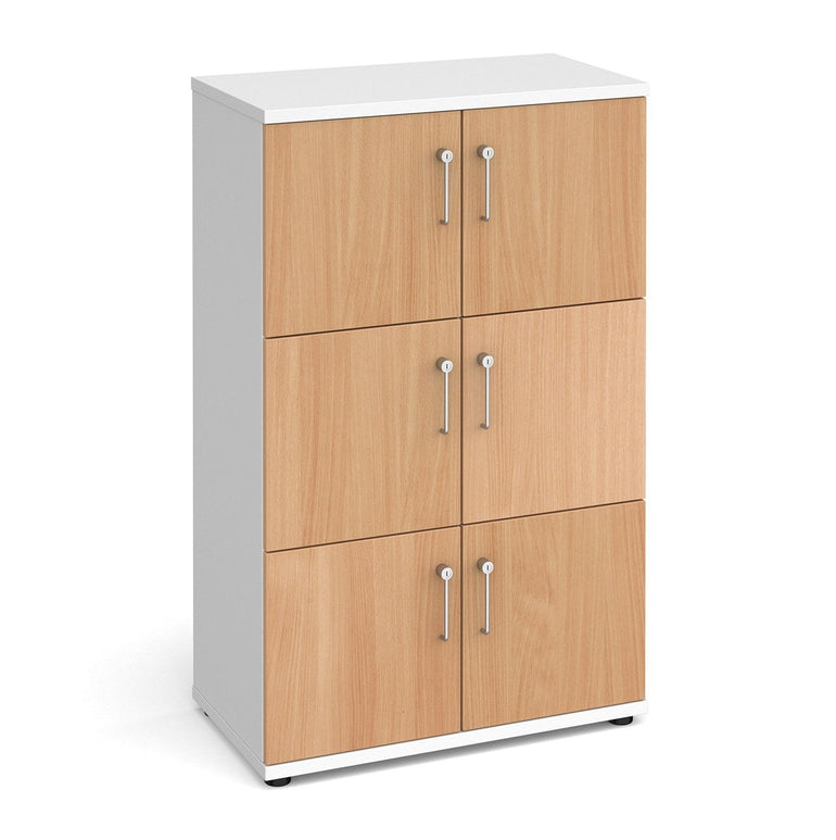 Wooden storage locker - Office Products Online