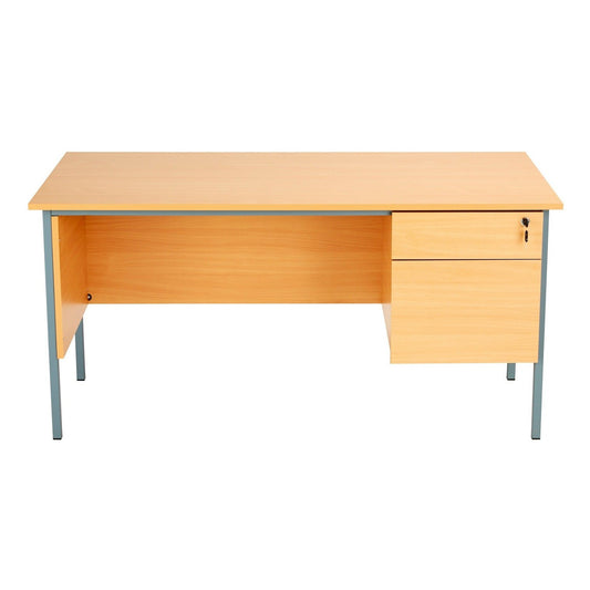 Eco 18 Straight 1500mm Desk & Fixed Pedestal