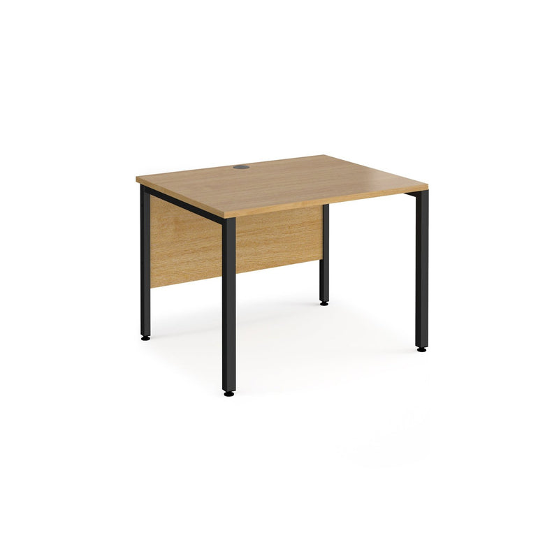 Maestro 25 bench leg straight desk 800 deep - Office Products Online