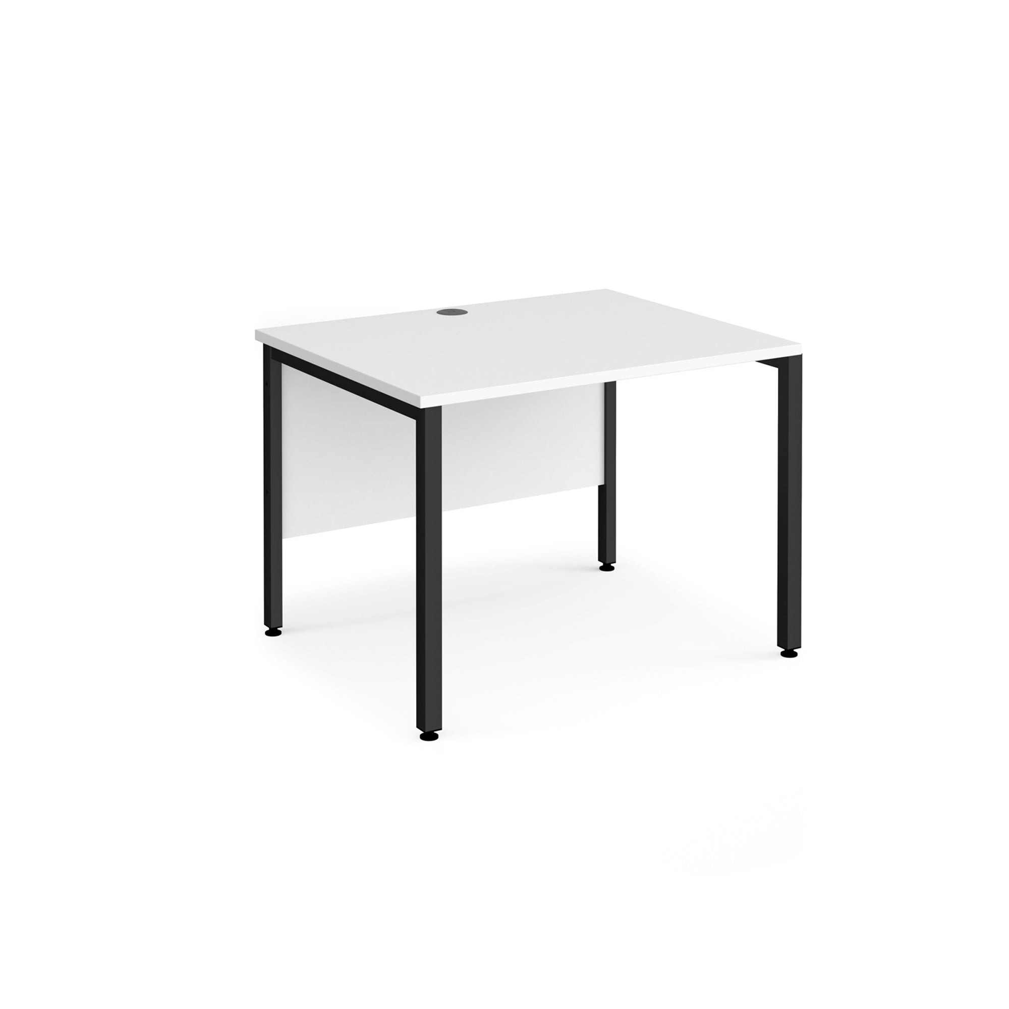 Maestro 25 bench leg straight desk 800 deep - Office Products Online