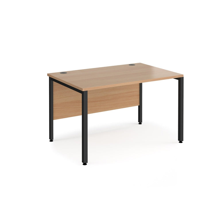 Maestro 25 bench leg straight desk 800 deep - Office Products Online