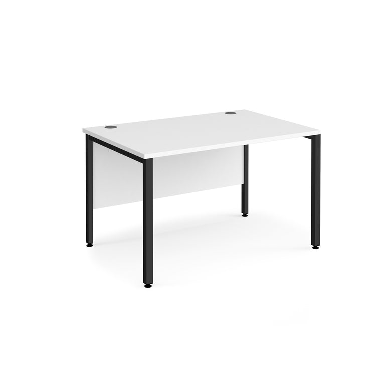 Maestro 25 bench leg straight desk 800 deep - Office Products Online