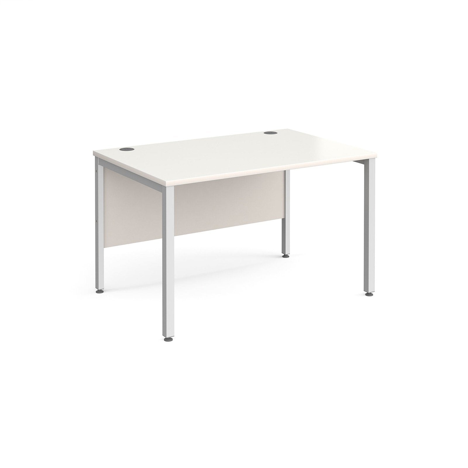 Maestro 25 bench leg straight desk 800 deep - Office Products Online