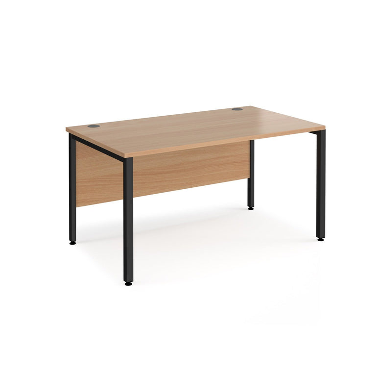 Maestro 25 bench leg straight desk 800 deep - Office Products Online