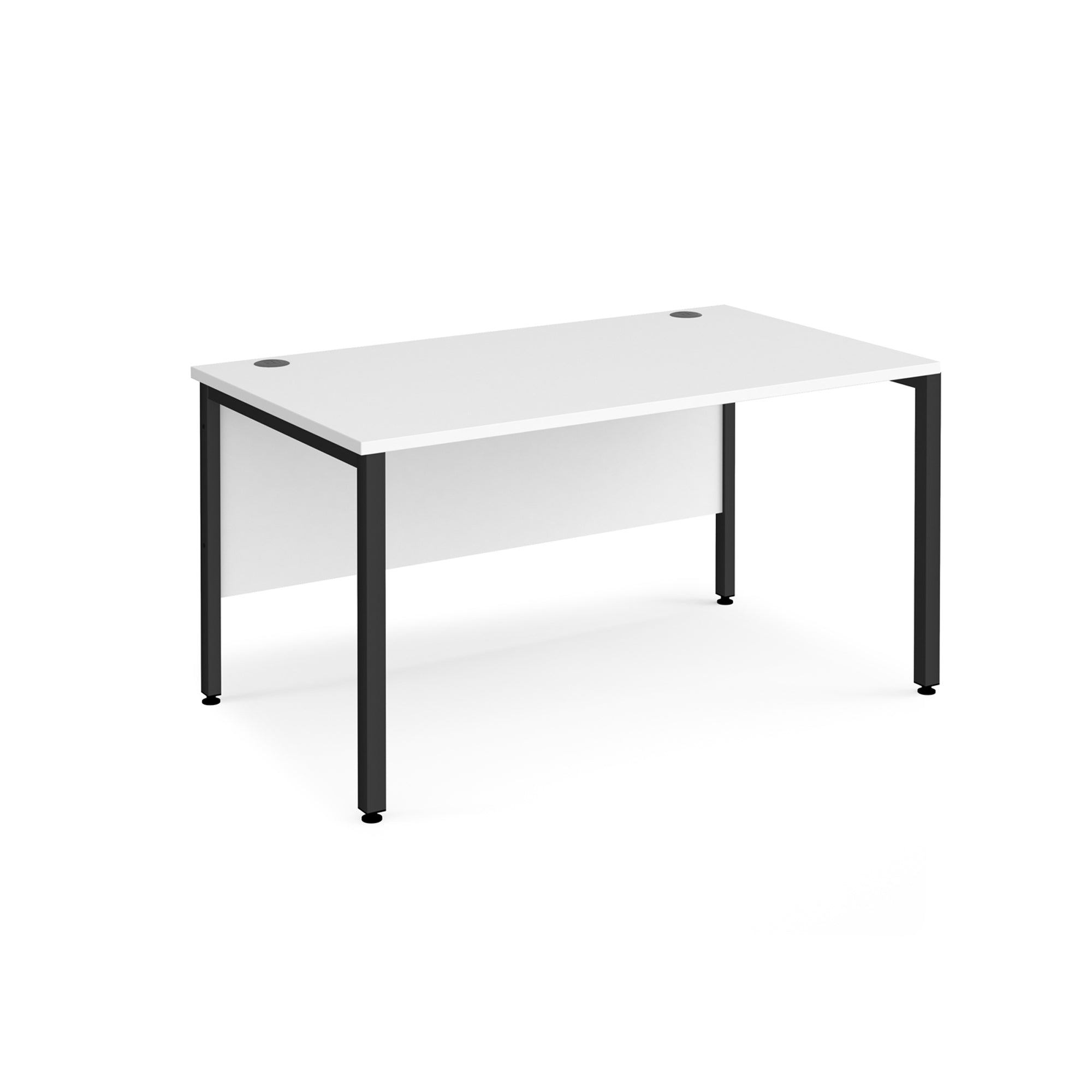 Maestro 25 bench leg straight desk 800 deep - Office Products Online