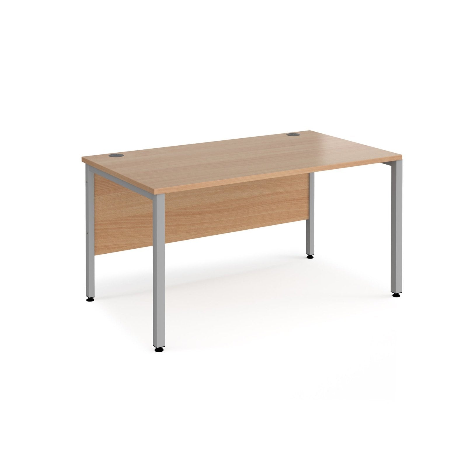 Maestro 25 bench leg straight desk 800 deep - Office Products Online