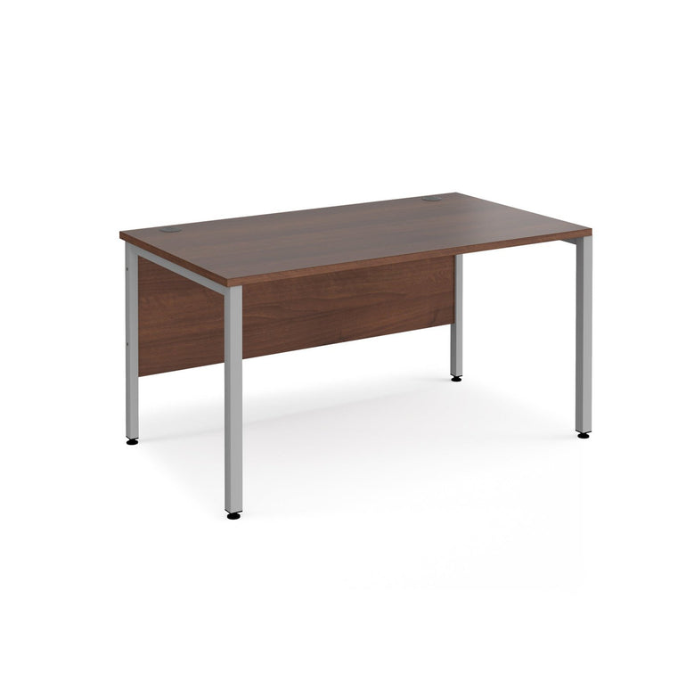 Maestro 25 bench leg straight desk 800 deep - Office Products Online