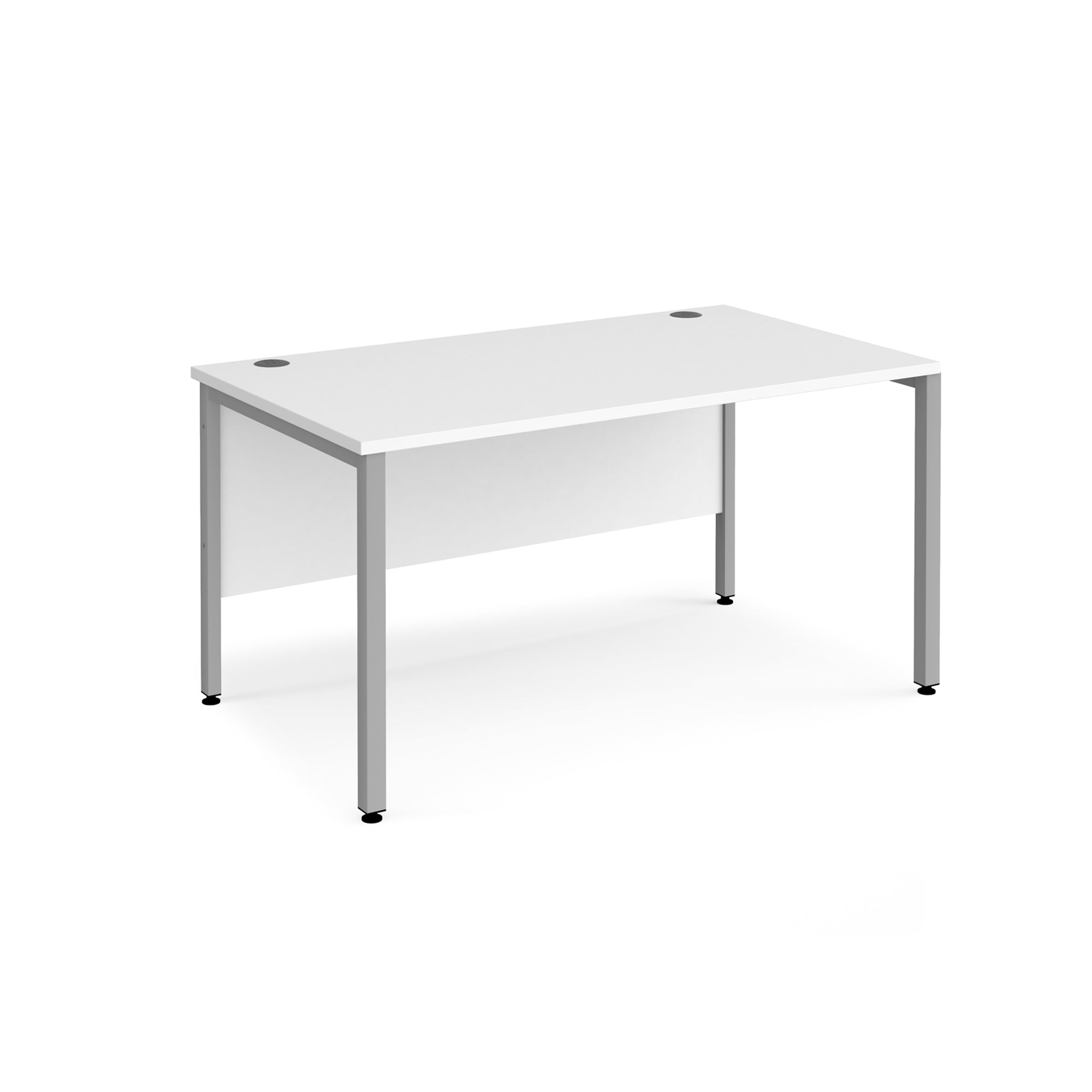 Maestro 25 bench leg straight desk 800 deep - Office Products Online