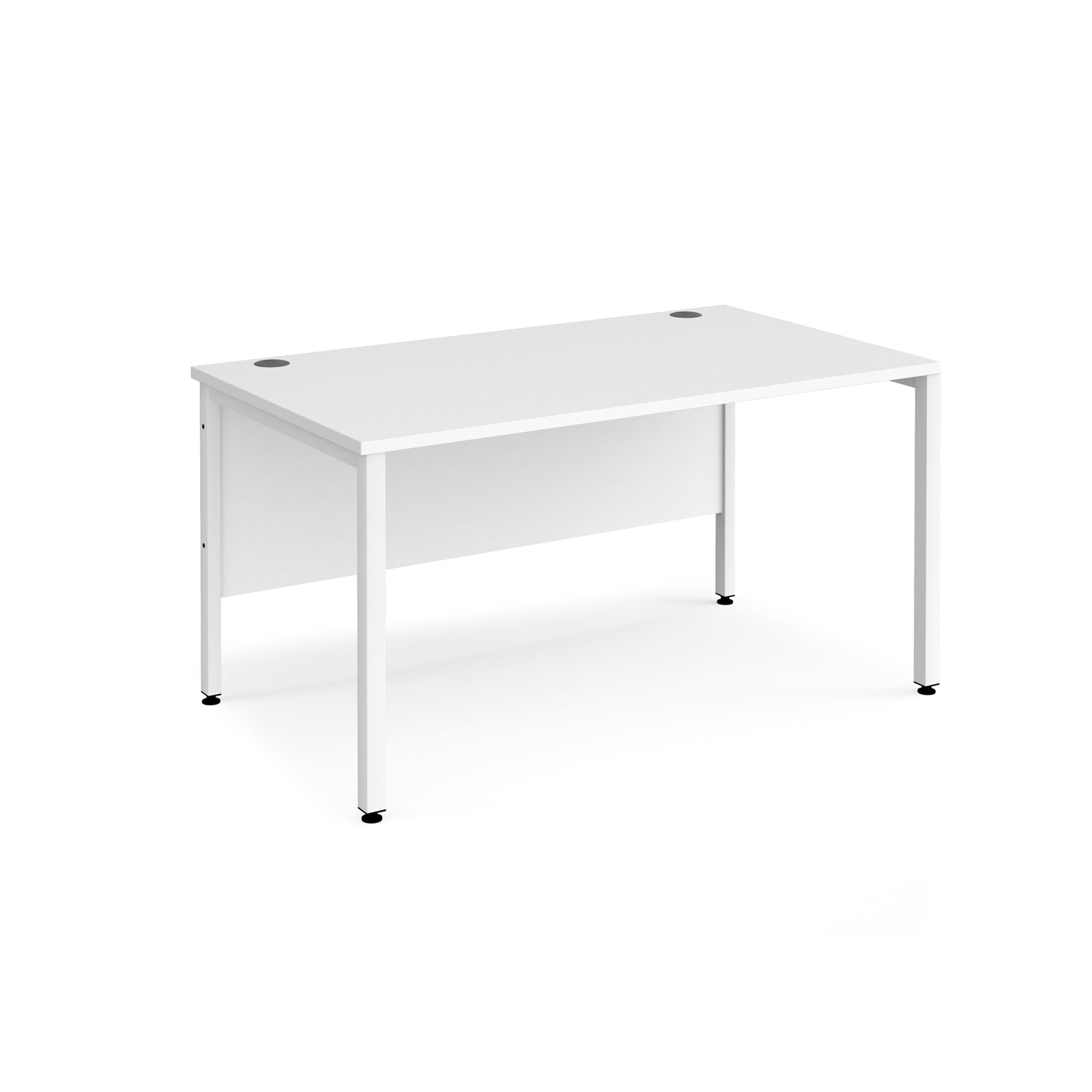 Maestro 25 bench leg straight desk 800 deep - Office Products Online