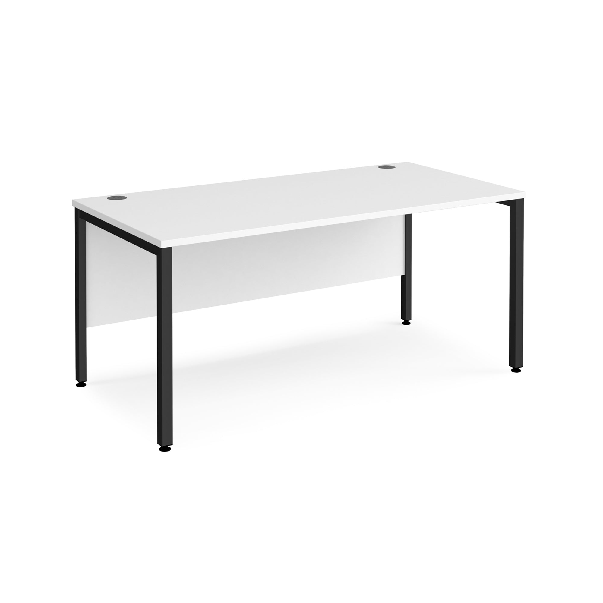 Maestro 25 bench leg straight desk 800 deep - Office Products Online